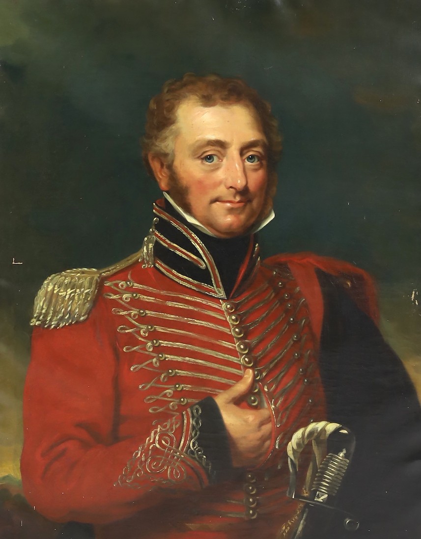 Early 19th century English School , Portrait of General Frederick Roome (1783-1845), oil on canvas, 90 x 70cm